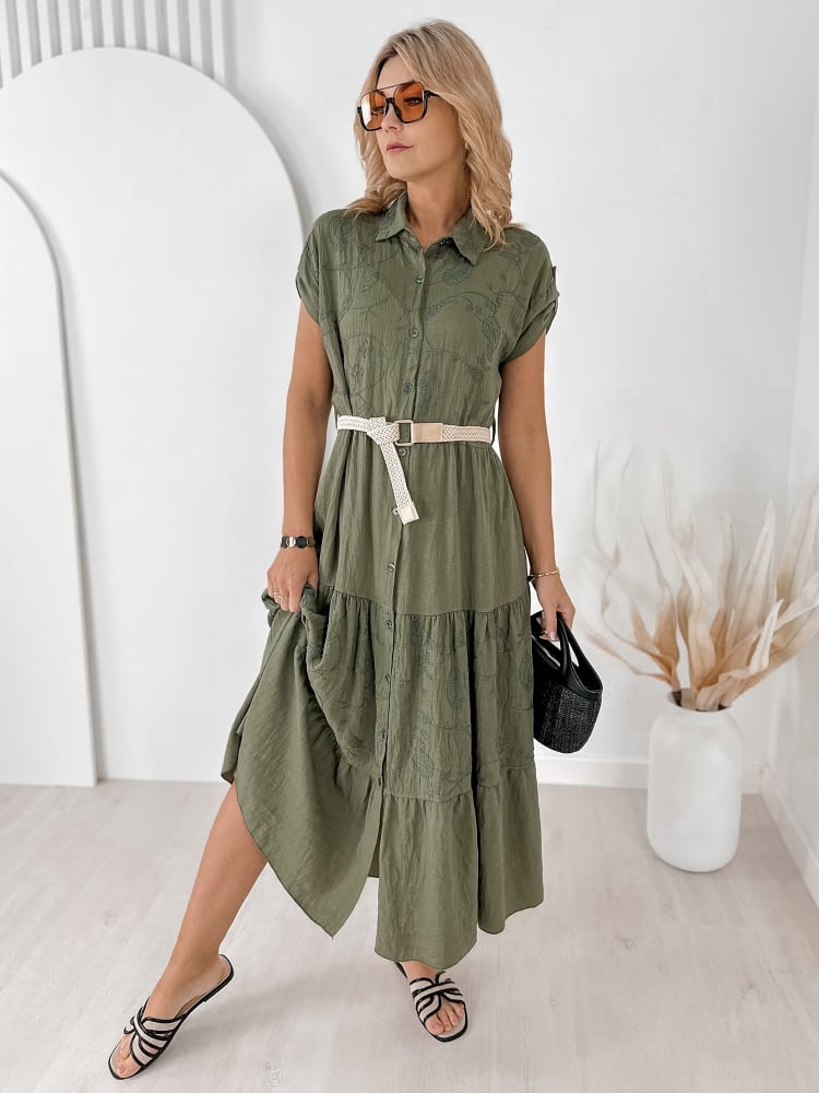 SUKIENKA FOXEN KHAKI