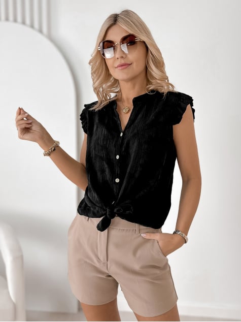 BLUZKA DUNYA CZARNA