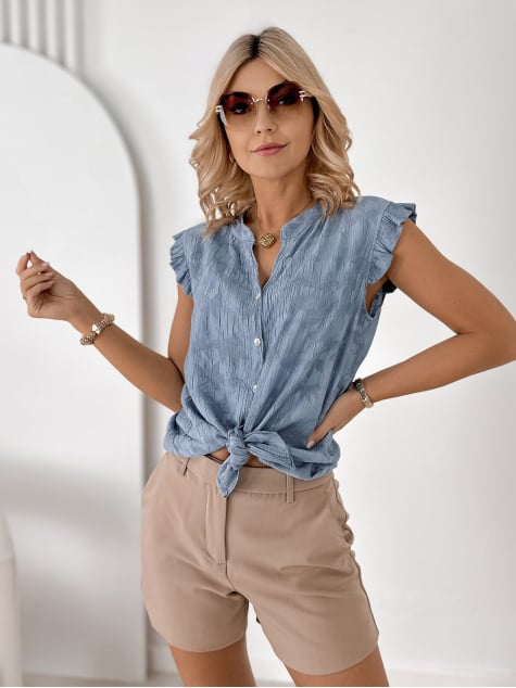 BLUZKA DUNYA NIEBIESKA