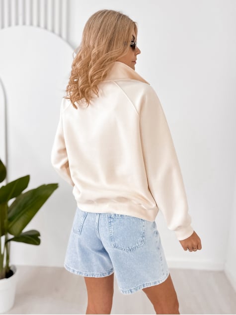 BLUZA HALSEY BEŻOWA