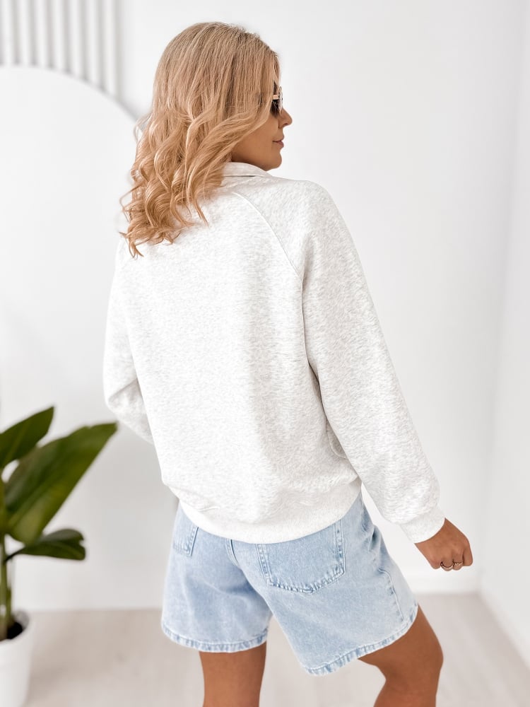 BLUZA HALSEY SZARA
