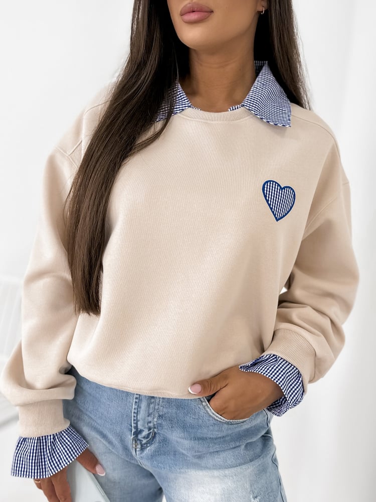 BLUZA MALLORY BEŻOWA