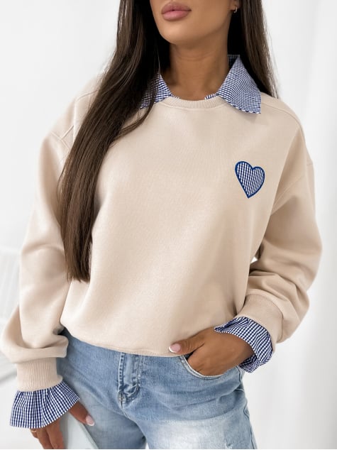 BLUZA MALLORY BEŻOWA