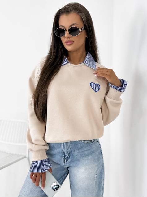 BLUZA MALLORY BEŻOWA