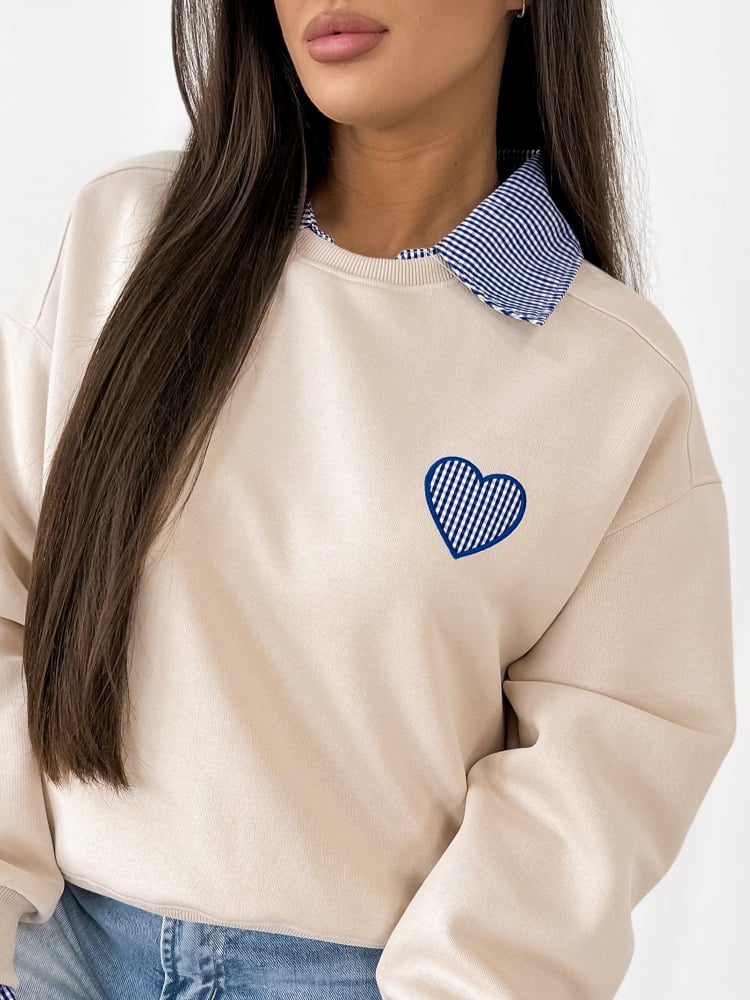 BLUZA MALLORY BEŻOWA