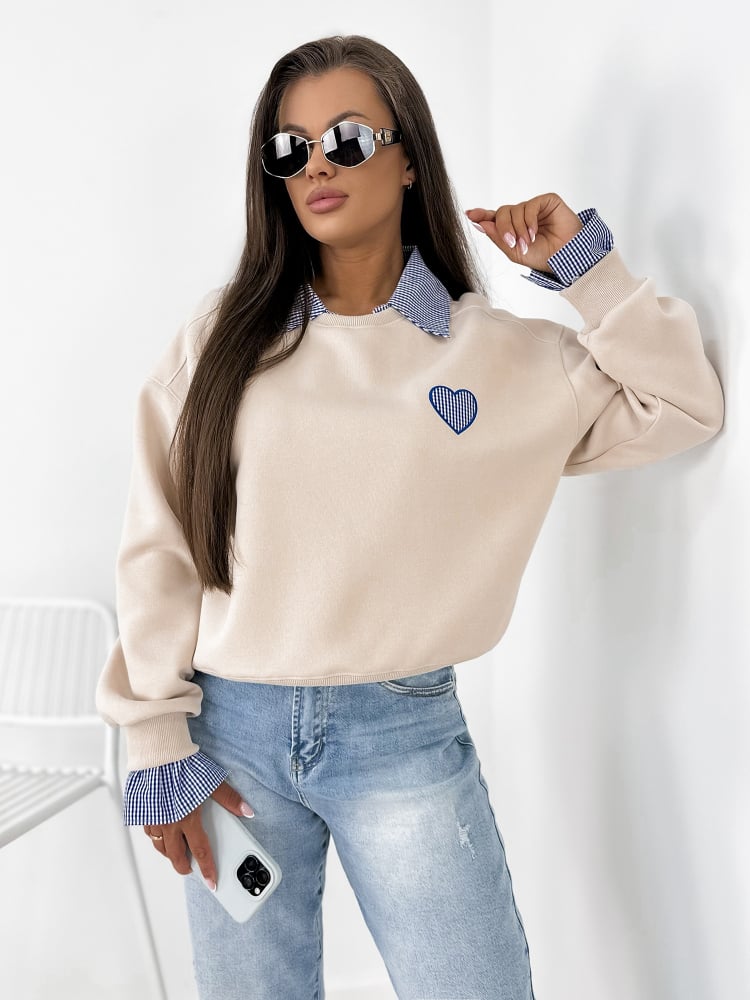 BLUZA MALLORY BEŻOWA