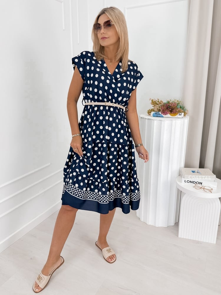 SUKIENKA HOLLY GRANATOWA