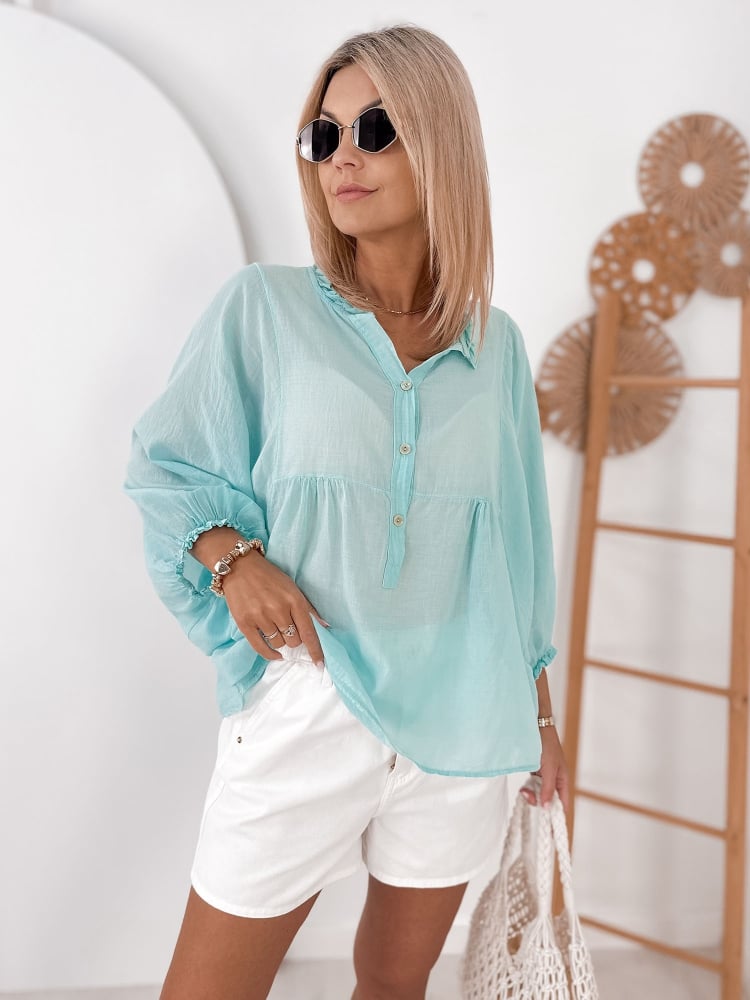 BLUZKA MERYL MIĘTOWA