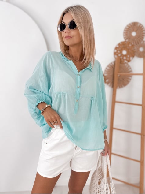 BLUZKA MERYL MIĘTOWA