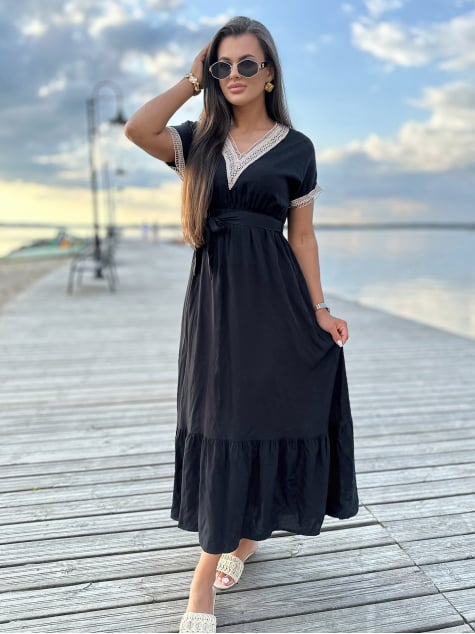 SUKIENKA BALEY CZARNA