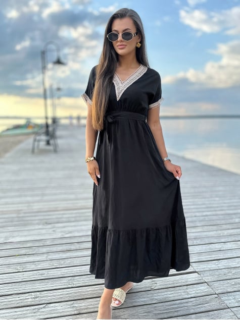 SUKIENKA BALEY CZARNA