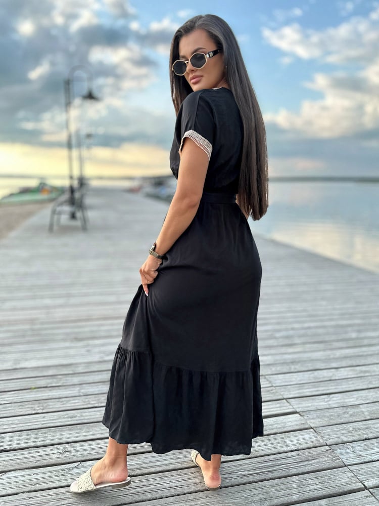SUKIENKA BALEY CZARNA