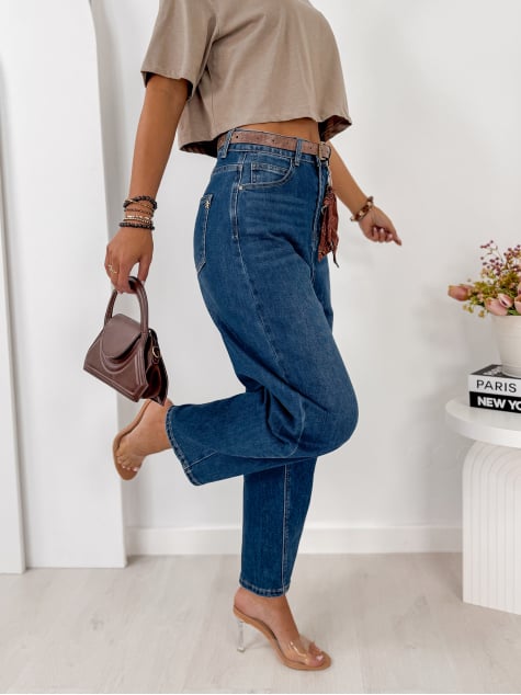 SPODNIE AVENIA JEANSOWE