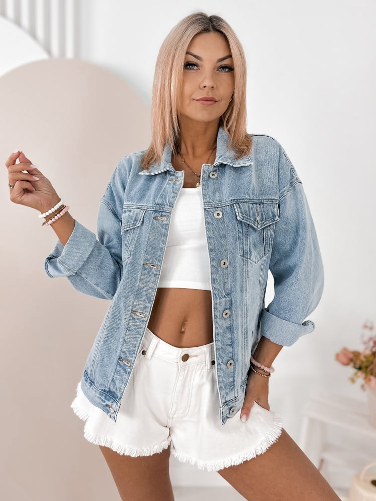 KURTKA ALIVIA JEANSOWA