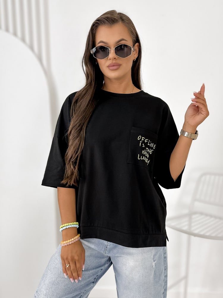BLUZKA ELSTE CZARNA