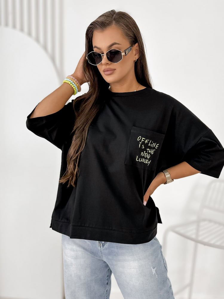 BLUZKA ELSTE CZARNA
