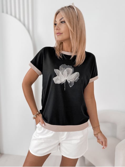 BLUZKA COTARD CZARNA