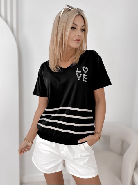 BLUZKA EVERTE CZARNA