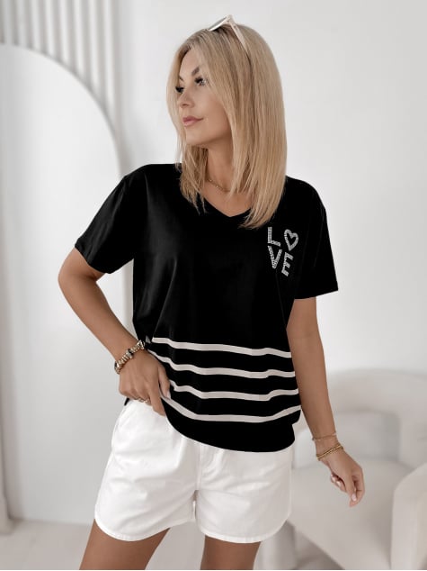 BLUZKA EVERTE CZARNA