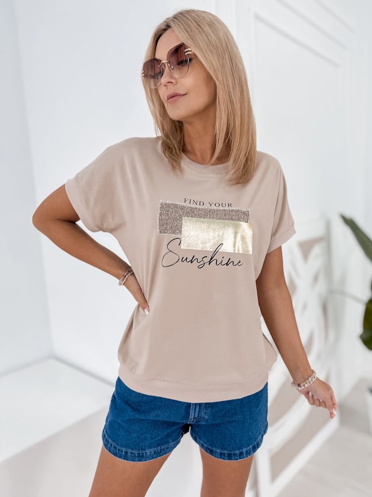 BLUZKA LYNLEY BEŻOWA