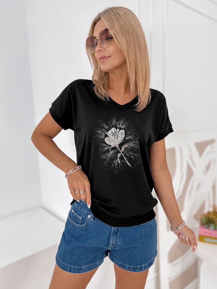 BLUZKA CINDY CZARNA