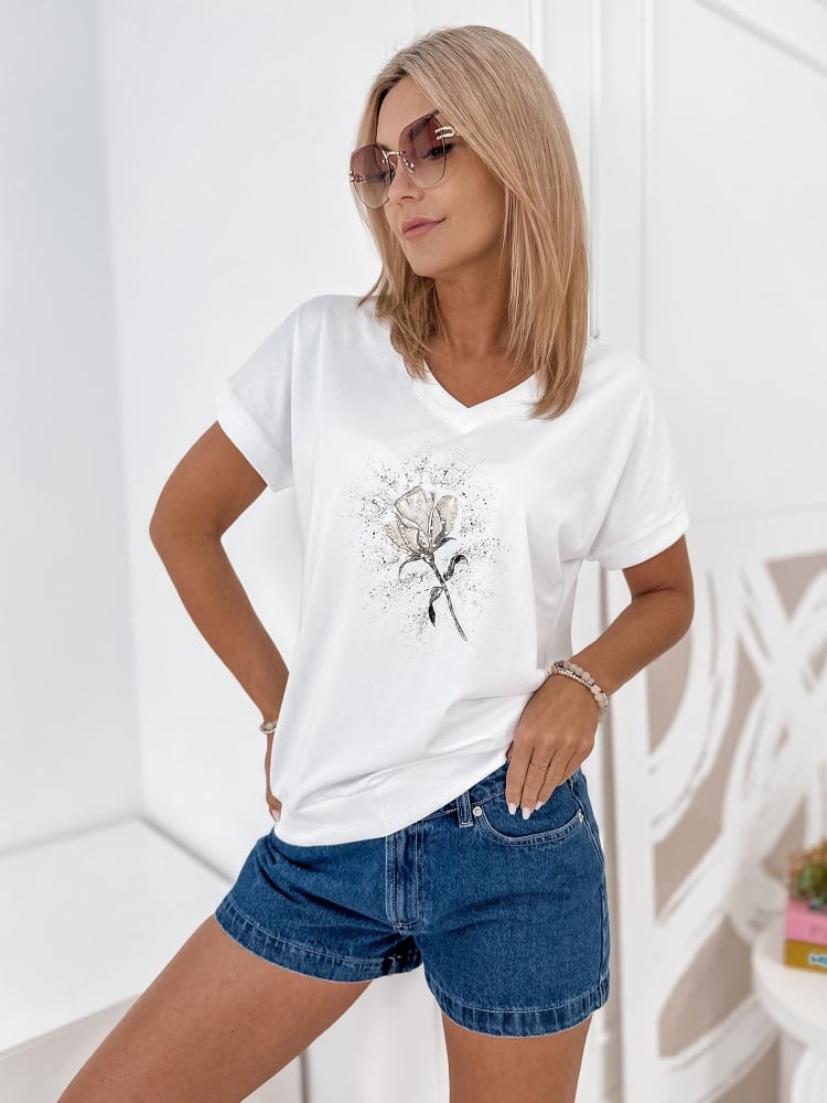 BLUZKA CINDY BIAŁA