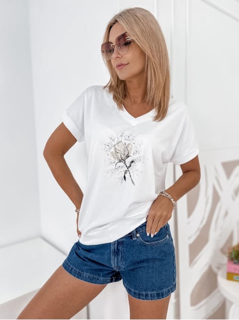 BLUZKA CINDY BIAŁA