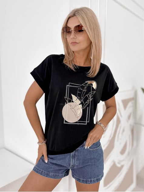 BLUZKA ODETTE CZARNA