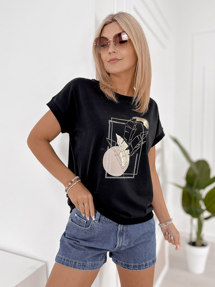 BLUZKA ODETTE CZARNA