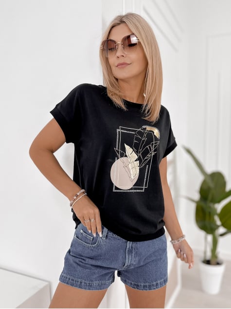 BLUZKA ODETTE CZARNA