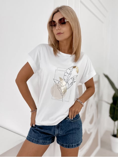 BLUZKA ODETTE BIAŁA