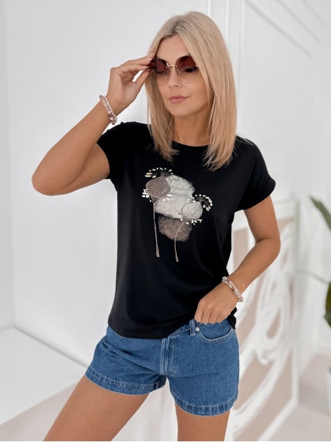 BLUZKA GILBERTE CZARNA
