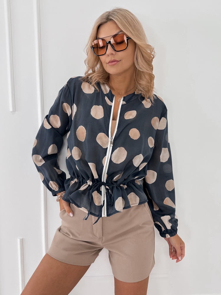 BLUZA CRECY GRANATOWA