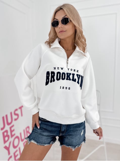 BLUZA HALSEY ECRU