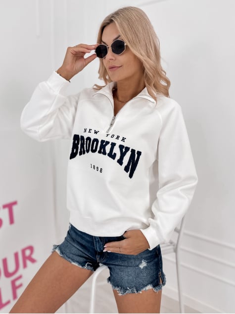 BLUZA HALSEY ECRU