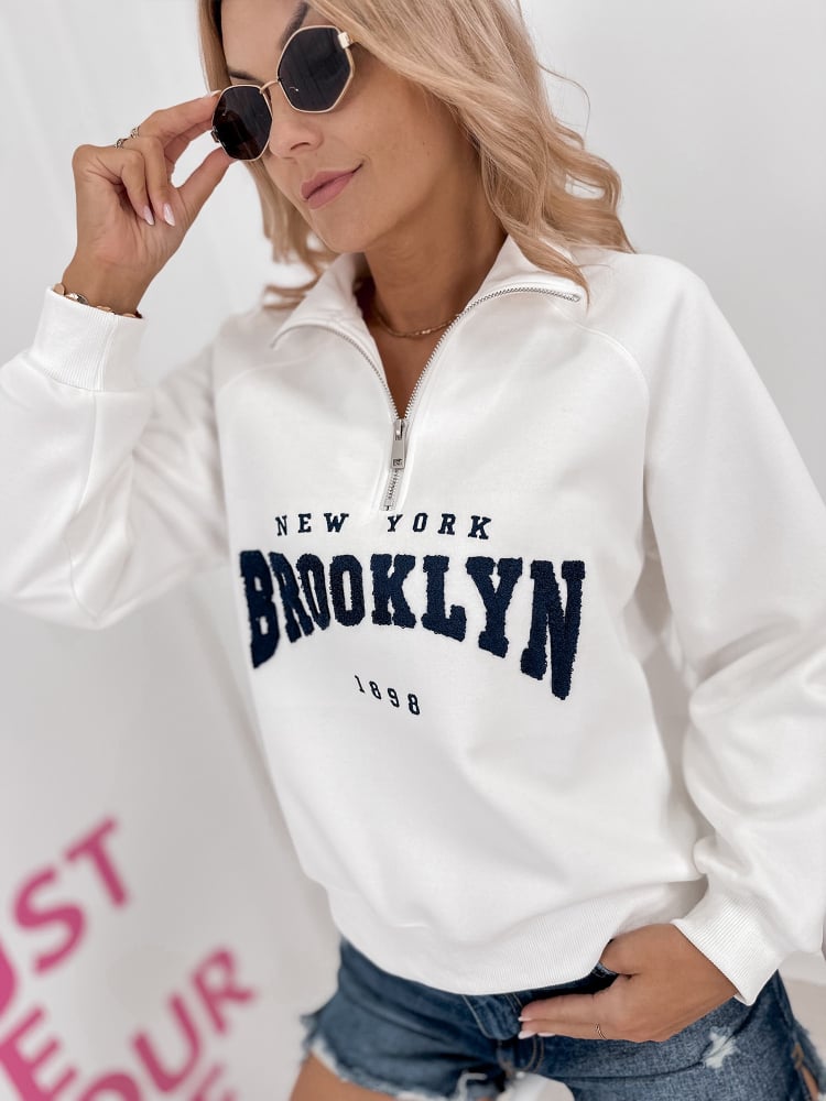 BLUZA HALSEY ECRU