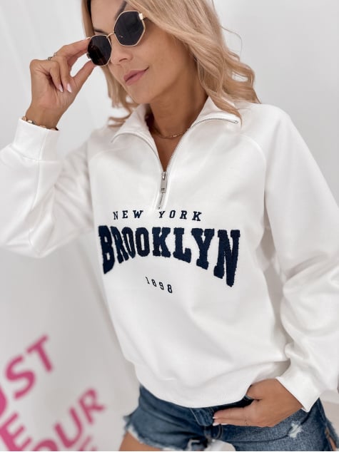 BLUZA HALSEY ECRU
