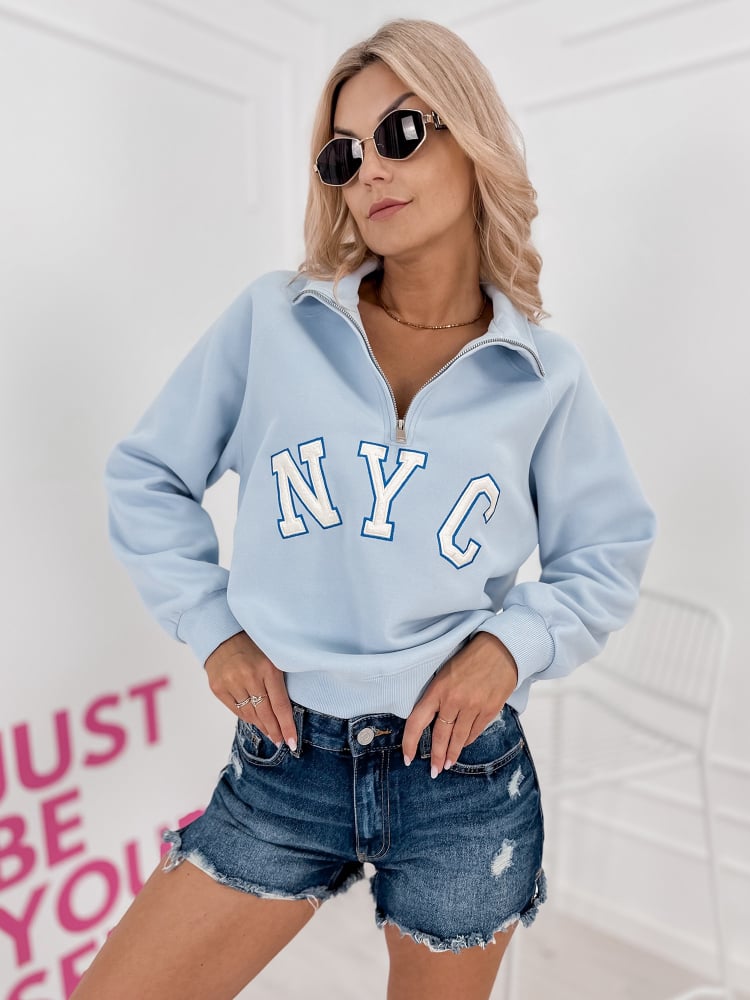 BLUZA RENO BŁĘKITNA