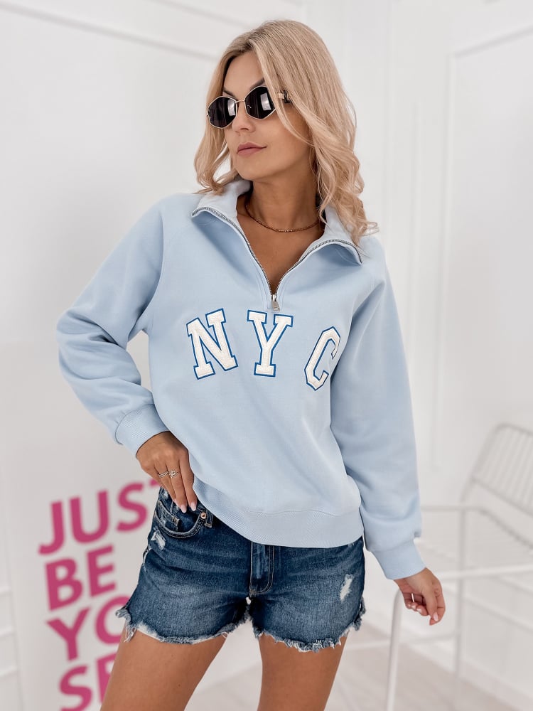 BLUZA RENO BŁĘKITNA