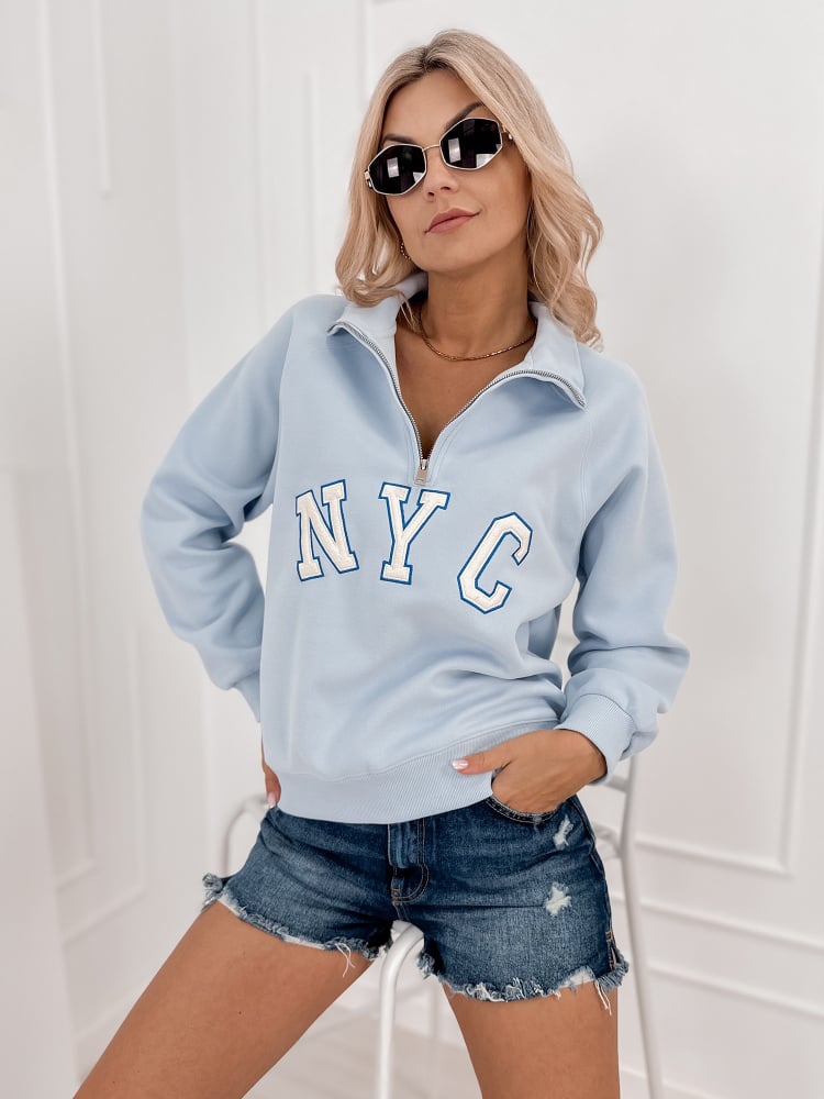 BLUZA RENO BŁĘKITNA