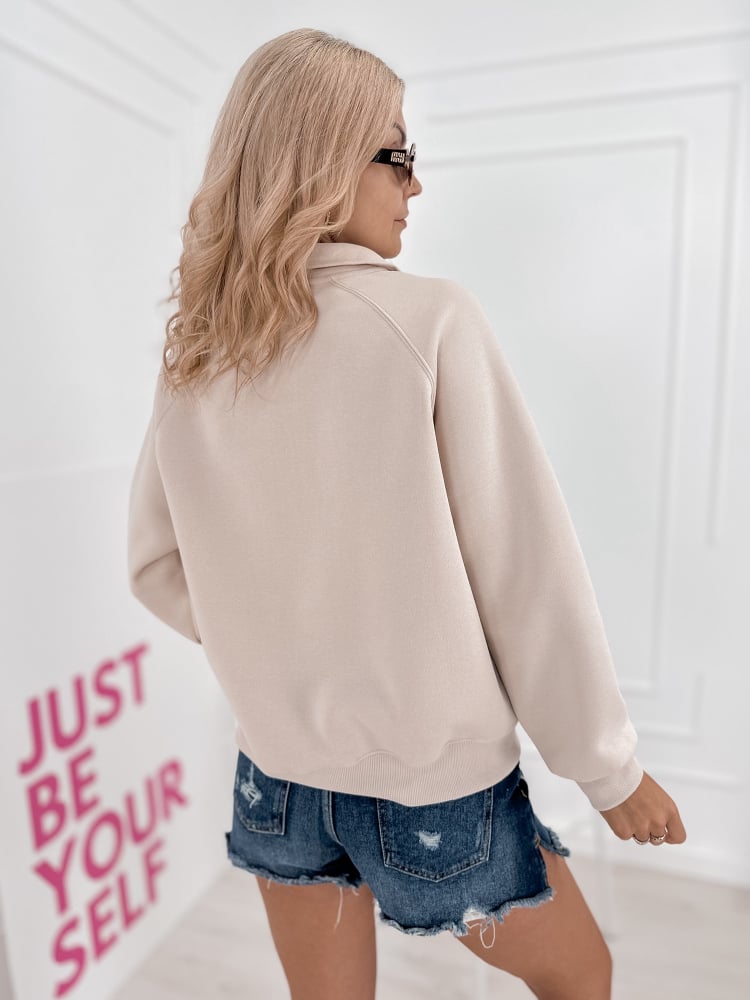 BLUZA RENO CIEMNOBEŻOWA