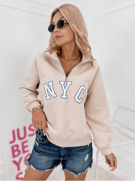 BLUZA RENO CIEMNOBEŻOWA
