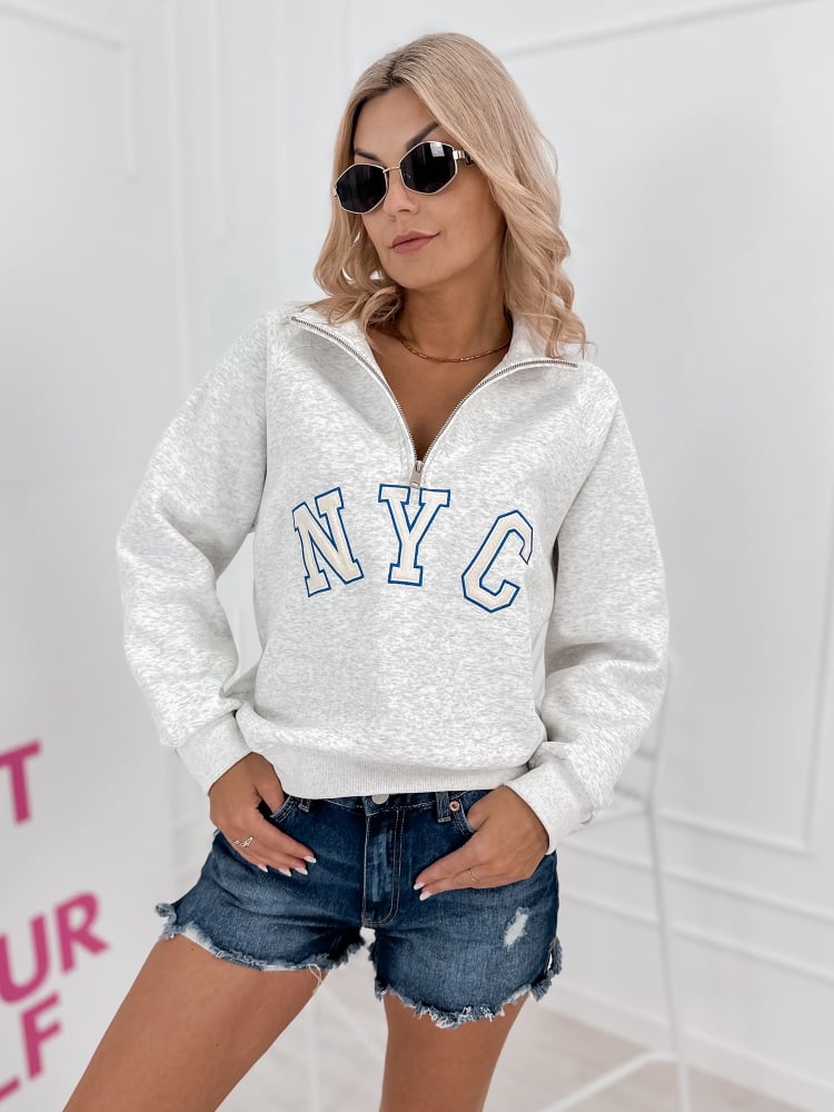 BLUZA RENO SZARA