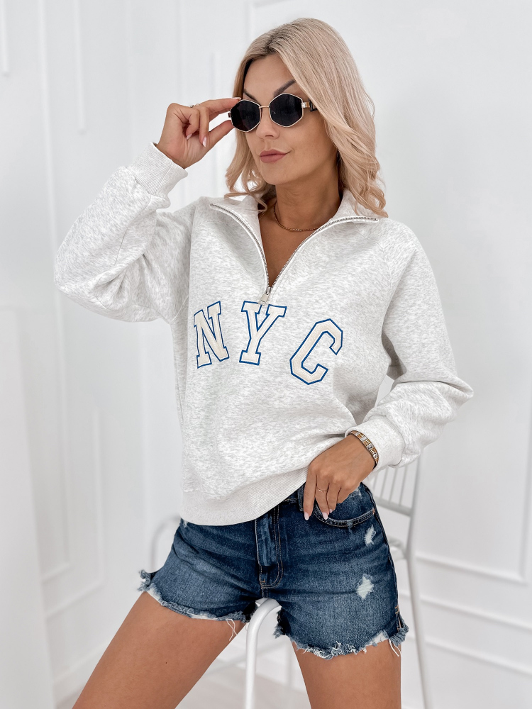 BLUZA RENO SZARA