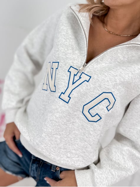 BLUZA RENO SZARA
