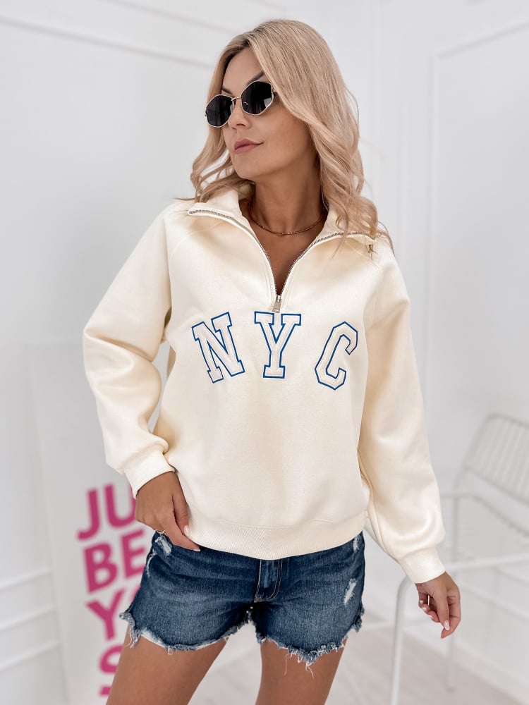 BLUZA RENO JASNOBEŻOWA