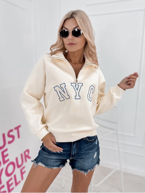BLUZA RENO JASNOBEŻOWA