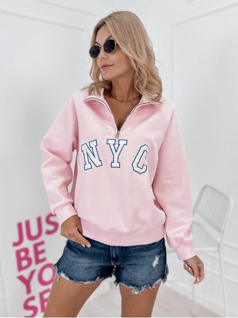 BLUZA RENO PUDROWY RÓŻ