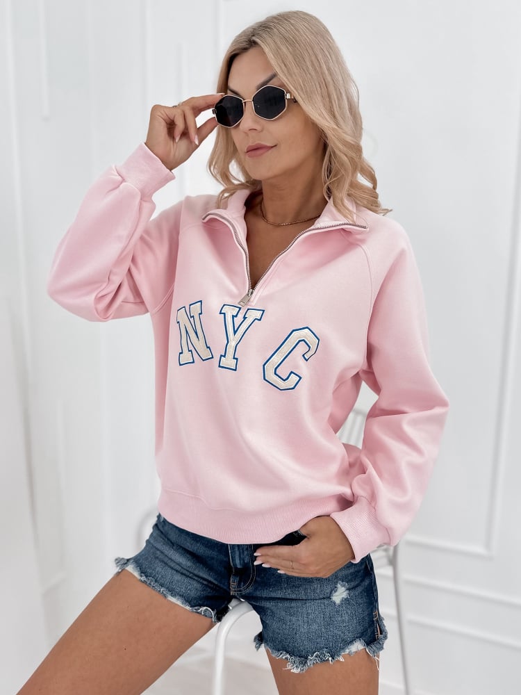 BLUZA RENO PUDROWY RÓŻ