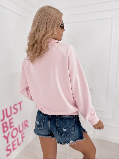 BLUZA RENO PUDROWY RÓŻ